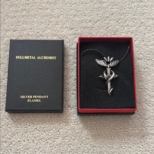Fullmetal Alchemist Silver Pendant